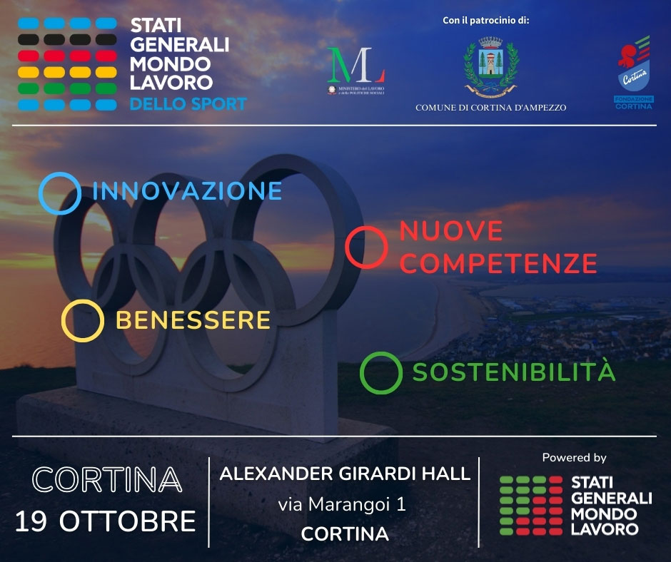 Stati Generali Mondo Lavoro dello Sport - Cortina d'Ampezzo - Fondazione Cortina